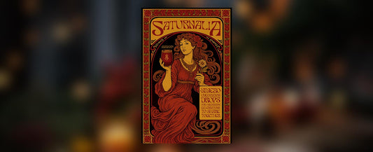 Saturnalia: Revelry Perfected Volume MMXXV: A NINE80 Limited Edition 12oz Wine Tumbler